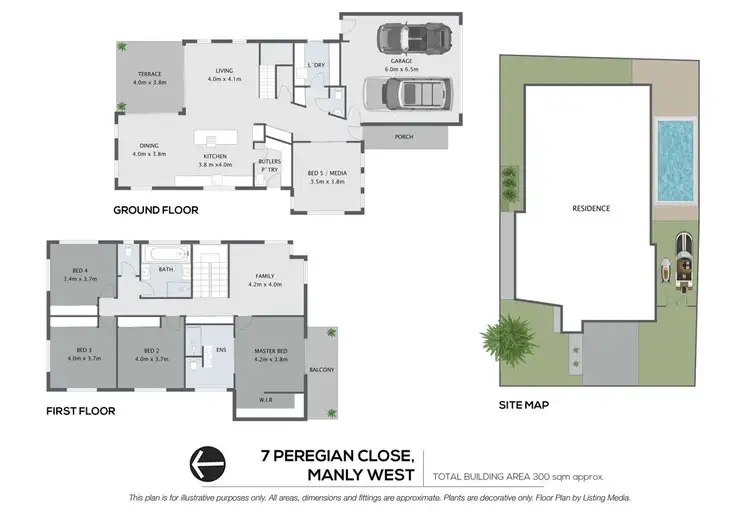 Floorplan of Homely house listing, 7 Peregian Close, Manly West QLD 4179