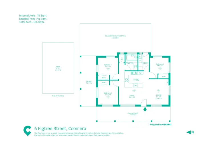 Floorplan of Homely house listing, 6 Figtree Street, Coomera QLD 4209