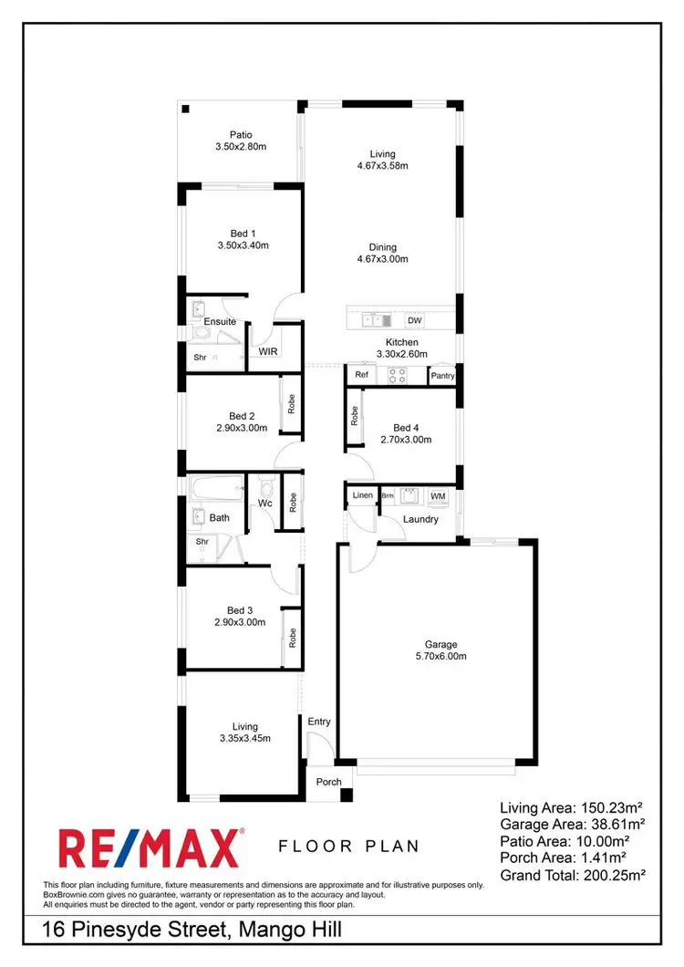Floorplan of Homely house listing, 16 Pinesyde Street, Mango Hill QLD 4509