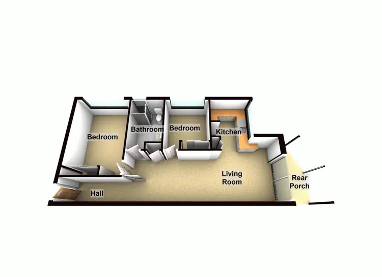 Floorplan of Homely unit listing, 6/56 Burrai Street, Morningside QLD 4170