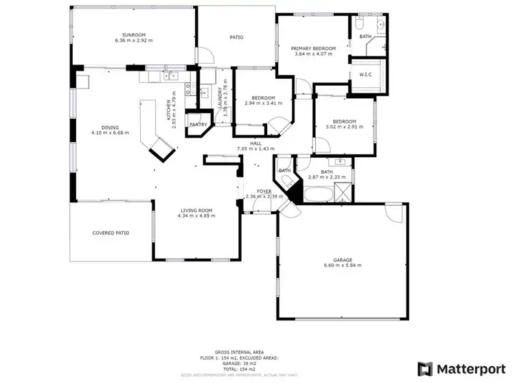 Floorplan of Homely house listing, 6 Dunlop Drive, Boambee East NSW 2452