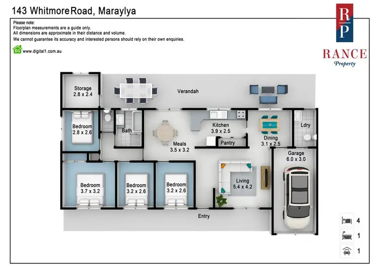 Floorplan of Homely house listing, 143 Whitmore Road, Maraylya NSW 2765