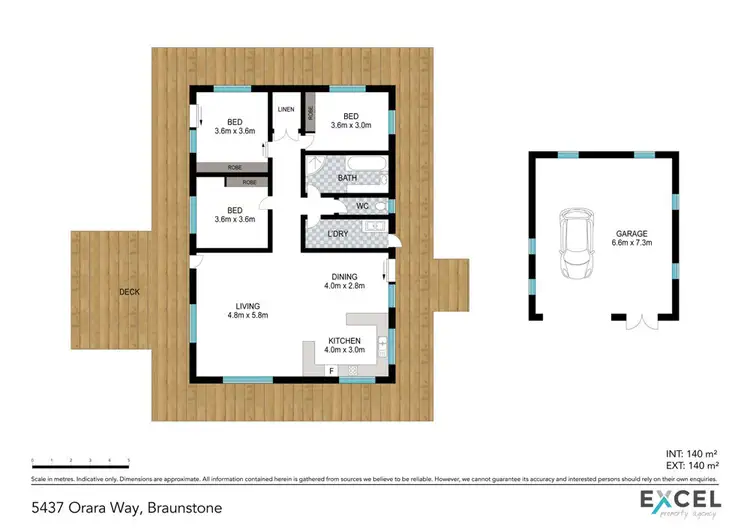 Floorplan of Homely rural property listing, 5437 Orara Way, Braunstone NSW 2460