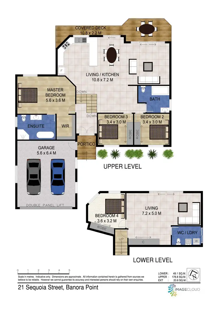 Floorplan of Homely house listing, 21 Sequoia Court, Banora Point NSW 2486