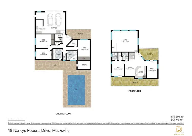 Floorplan of Homely house listing, 18 Nancye Roberts Drive, Macksville NSW 2447