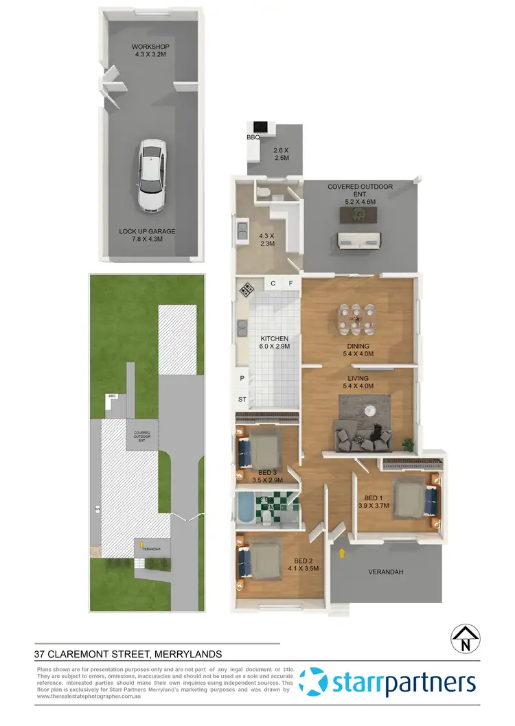 Floorplan of Homely house listing, 37 Claremont Street, Merrylands NSW 2160