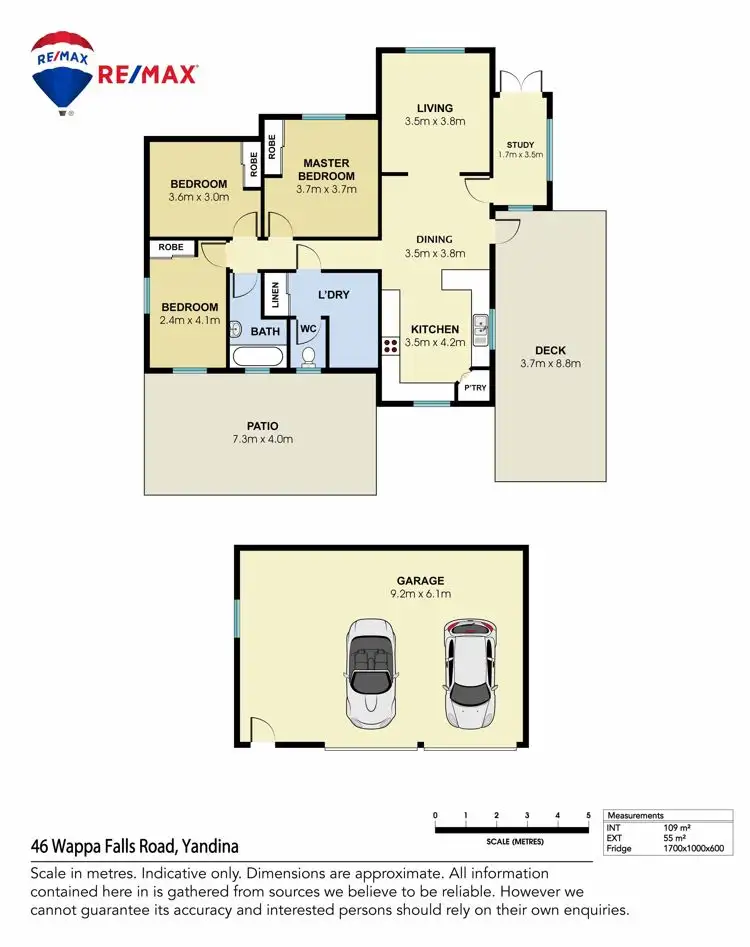 Floorplan of Homely house listing, 46 Wappa Falls Road, Yandina QLD 4561