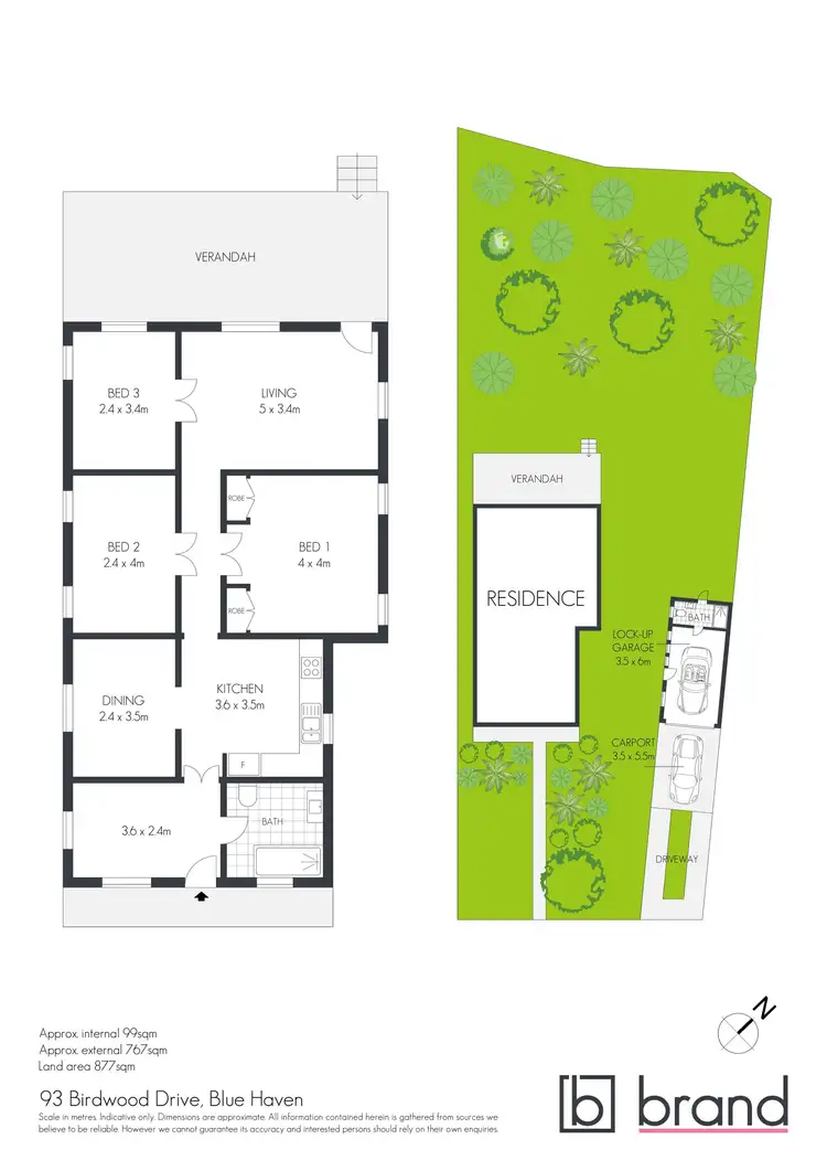Floorplan of Homely house listing, 93 Birdwood Drive, Blue Haven NSW 2262
