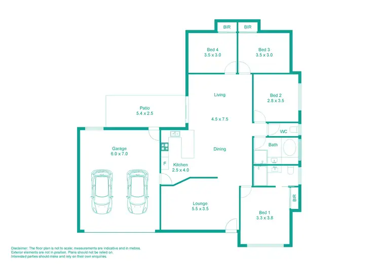 Floorplan of Homely house listing, 8 Jemm Court, Caboolture QLD 4510