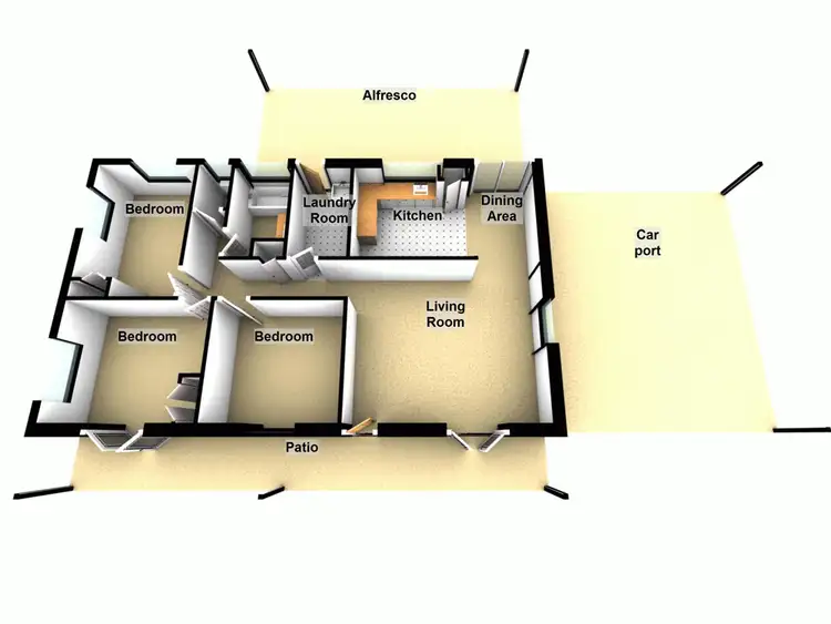 Floorplan of Homely house listing, 2 Winter Street, Caboolture QLD 4510
