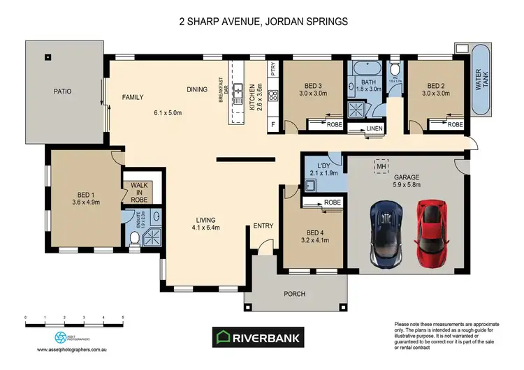 Floorplan of Homely house listing, 2 Sharp Avenue, Jordan Springs NSW 2747