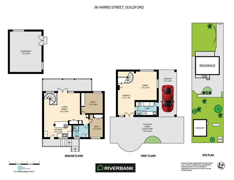 Floorplan of Homely house listing, 56 Harris Street, Guildford NSW 2161