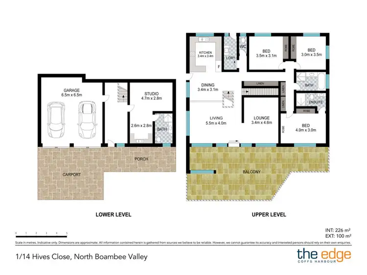 Floorplan of Homely house listing, 1/14 Hives Close, Coffs Harbour NSW 2450