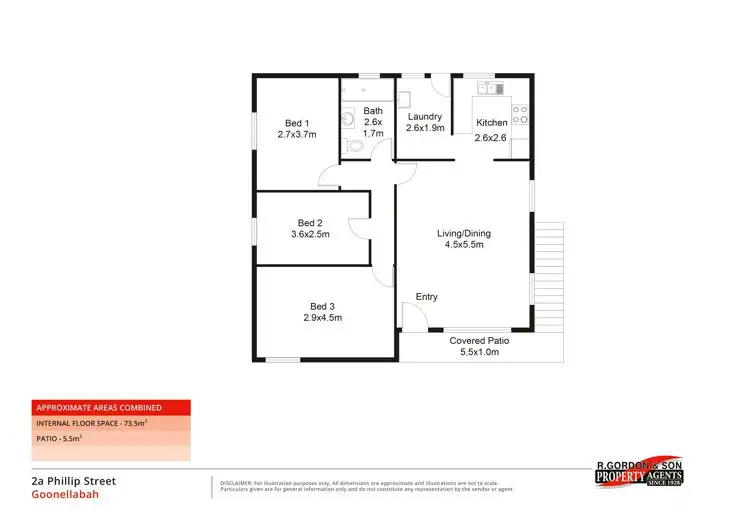 Floorplan of Homely house listing, 2A Phillip Ave, Goonellabah NSW 2480