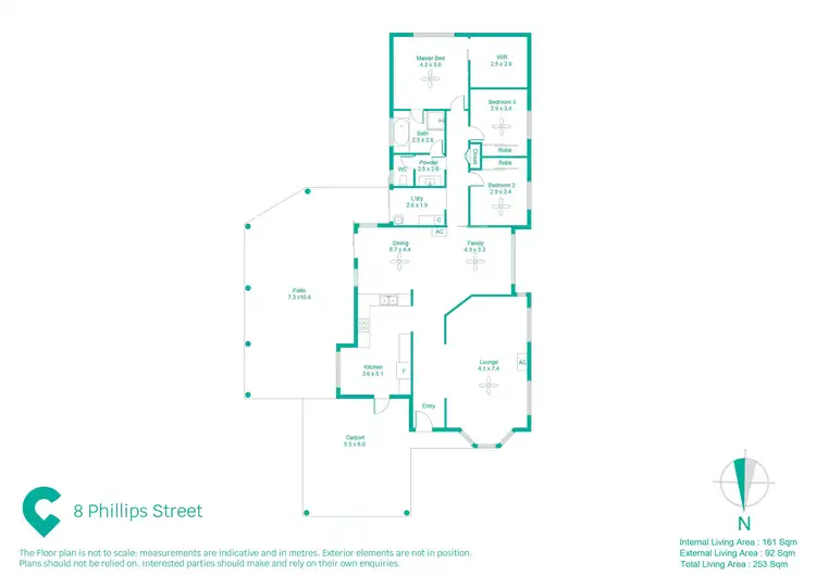 Floorplan of Homely house listing, 8 Phillips Street, Bracken Ridge QLD 4017