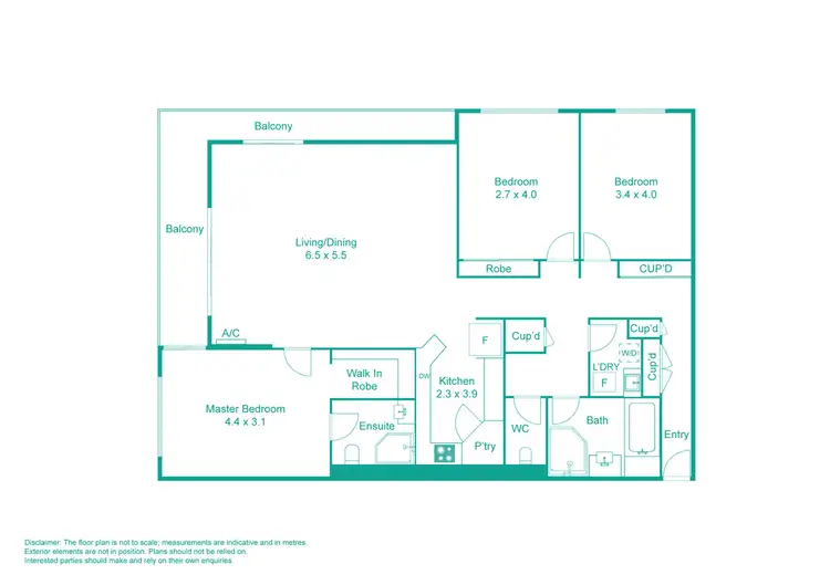 Floorplan of Homely unit listing, 34/14-20 Duffield Road, Margate QLD 4019
