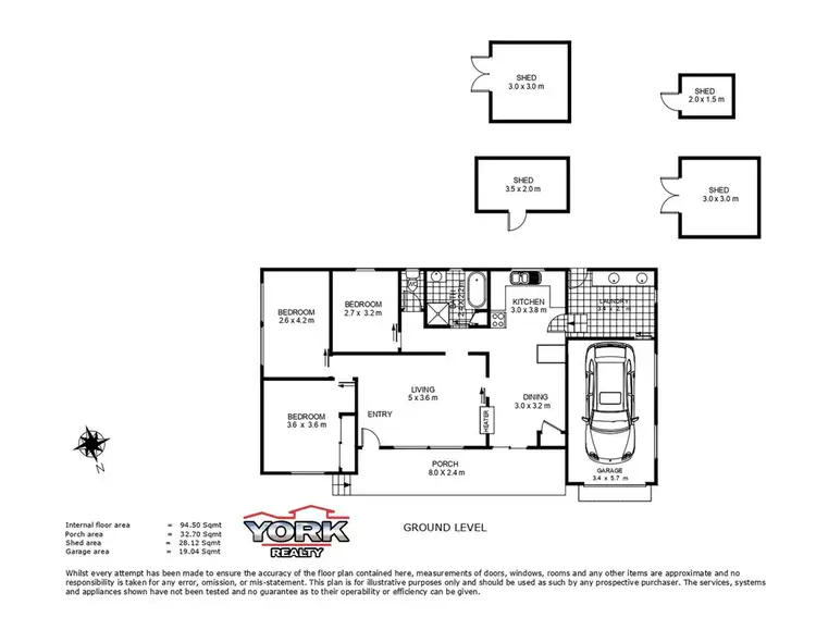 Floorplan of Homely house listing, Address available on request