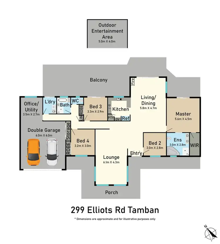 Floorplan of Homely rural property listing, 299 Elliots Road, Tamban NSW 2441