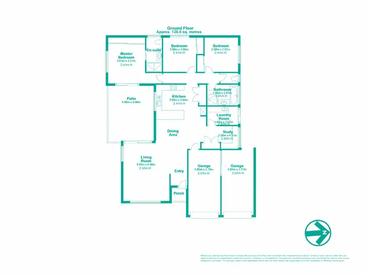 Floorplan of Homely house listing, 56 Caribou Crescent, Fitzgibbon QLD 4018