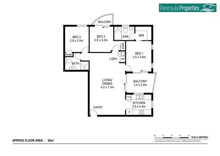 Floorplan of Homely unit listing, 6/2-4 Irene Street, Redcliffe QLD 4020
