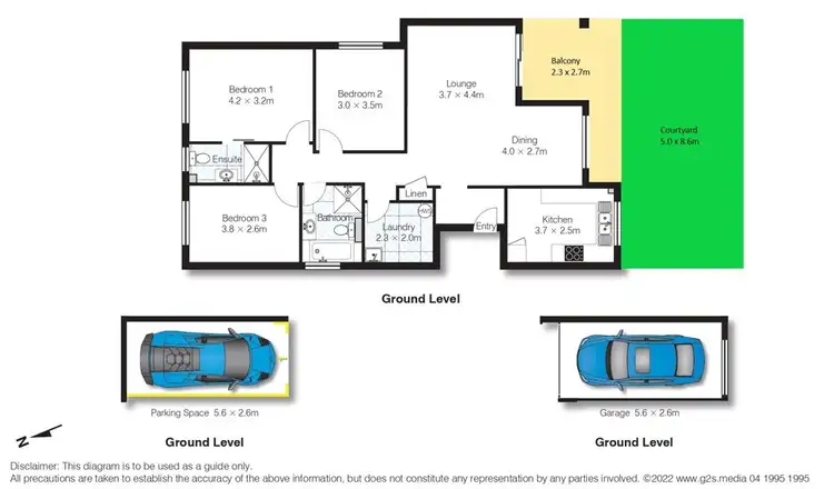 Floorplan of Homely unit listing, 1/29 Adderton Road, Telopea NSW 2117