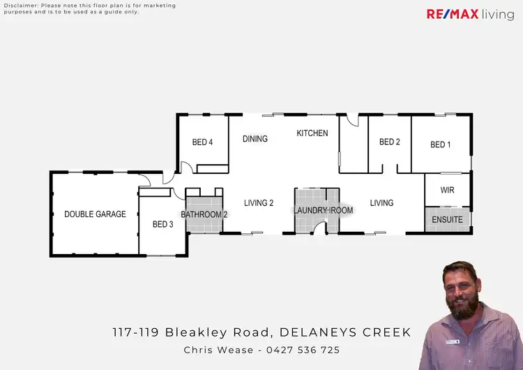 Floorplan of Homely house listing, 117-119 Bleakley Road, Delaneys Creek QLD 4514