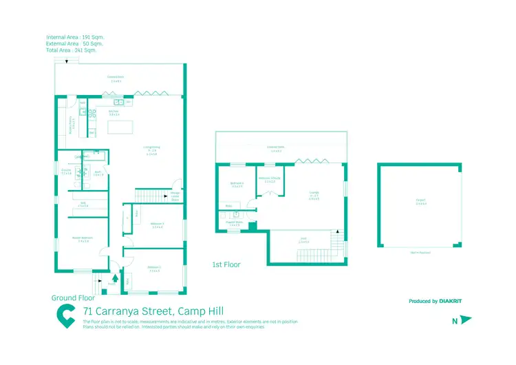 Floorplan of Homely house listing, 71 Carranya Street, Camp Hill QLD 4152