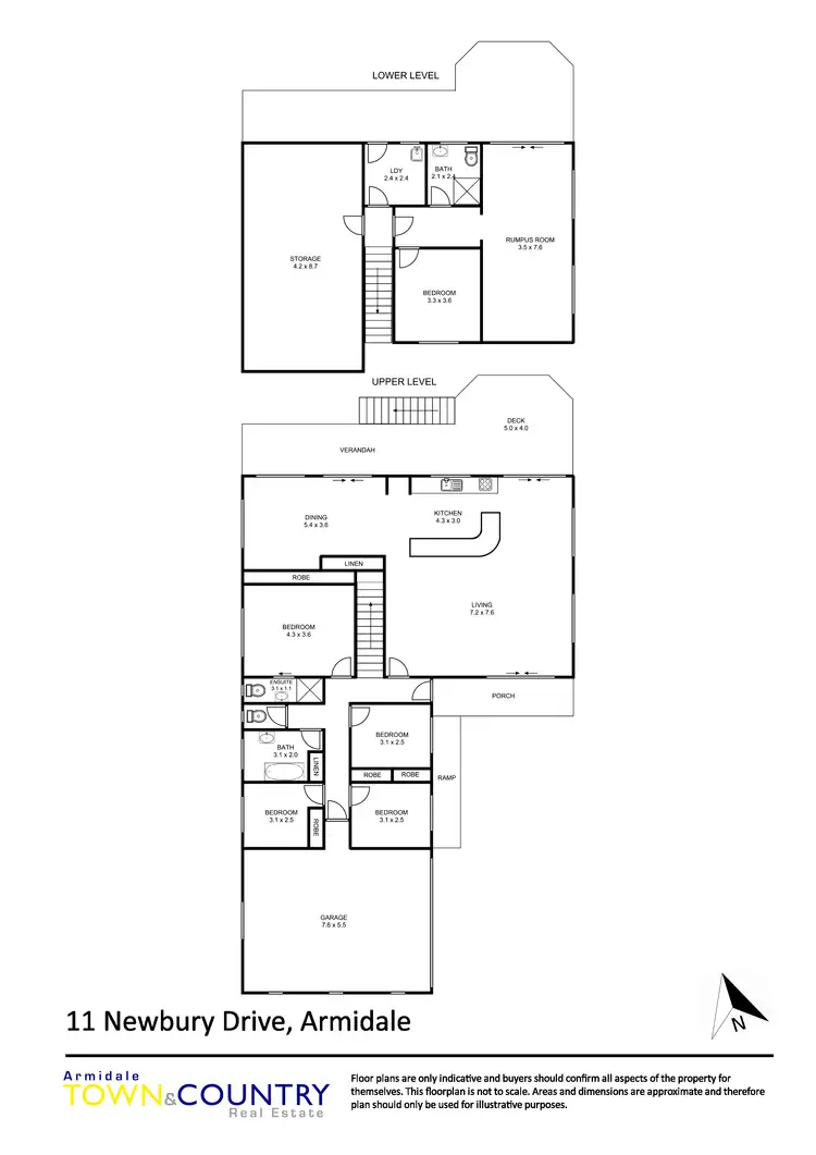 Floorplan of Homely house listing, 11 Newbury Drive, Armidale NSW 2350