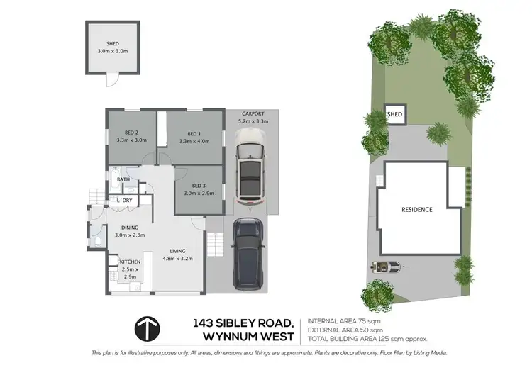 Floorplan of Homely house listing, 143 Sibley Road, Wynnum West QLD 4178