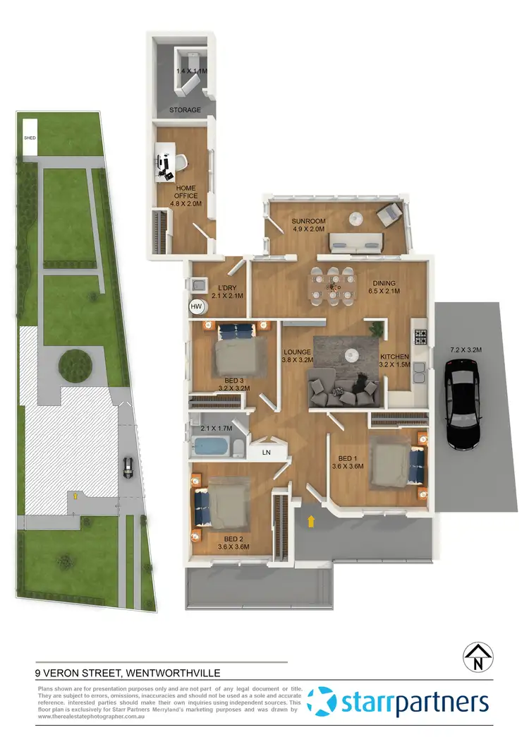 Floorplan of Homely house listing, 9 Veron Street, Wentworthville NSW 2145