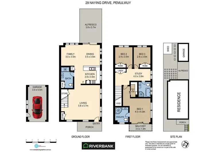 Floorplan of Homely house listing, 29 Naying Drive, Pemulwuy NSW 2145