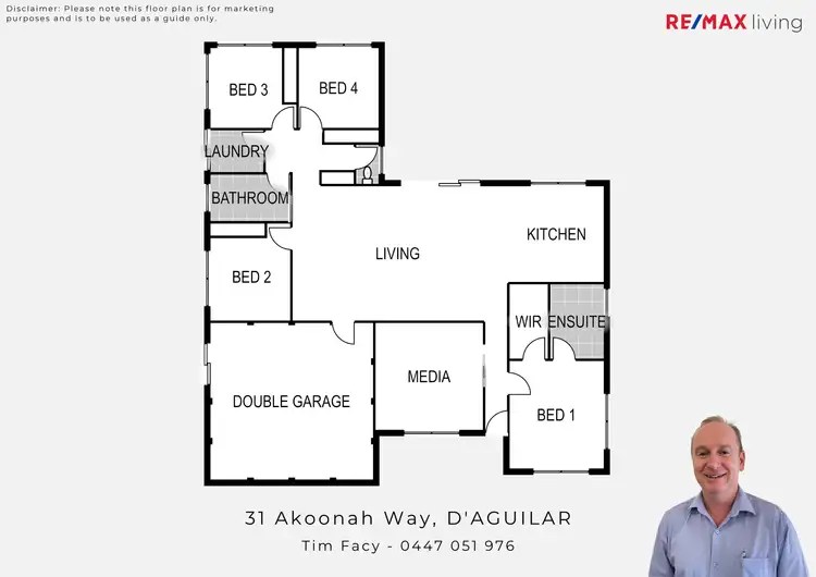 Floorplan of Homely house listing, 31 Akoonah Way, D'aguilar QLD 4514