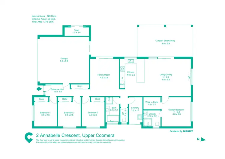 Floorplan of Homely house listing, 2 ANNABELLE CRESCENT, Upper Coomera QLD 4209