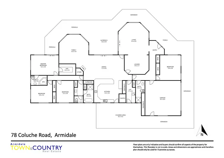 Floorplan of Homely house listing, 78 Coluche Road, Armidale NSW 2350