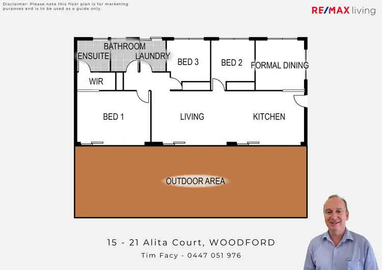Floorplan of Homely house listing, 15-21 Alita Court, Woodford QLD 4514