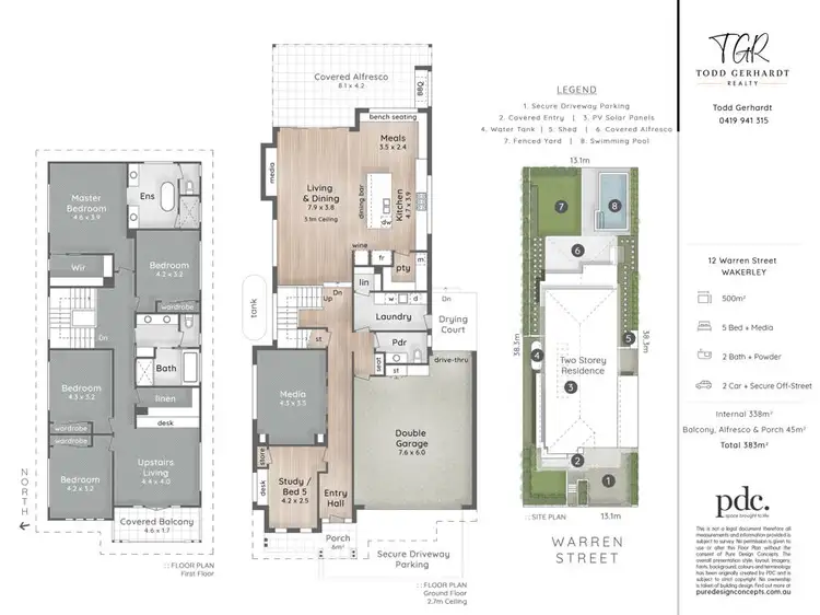 Floorplan of Homely house listing, 12 Warren Street, Wakerley QLD 4154