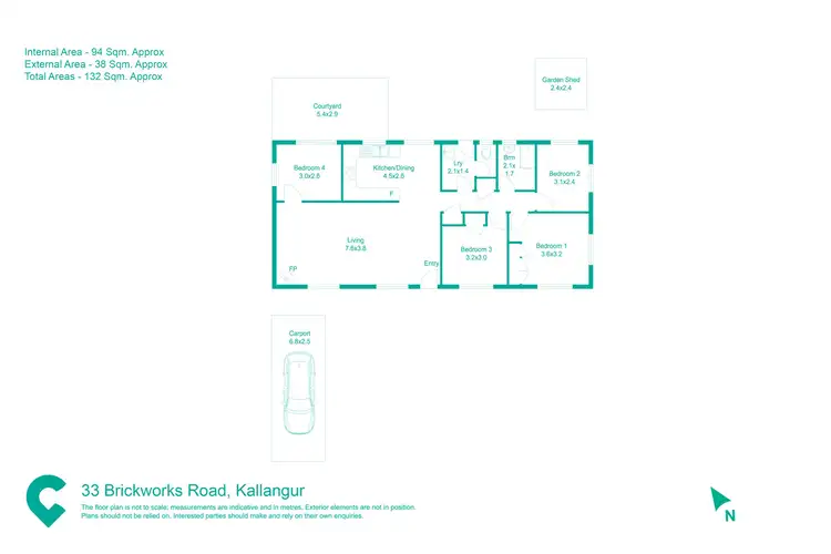 Floorplan of Homely house listing, 33 Brickworks Road, Kallangur QLD 4503