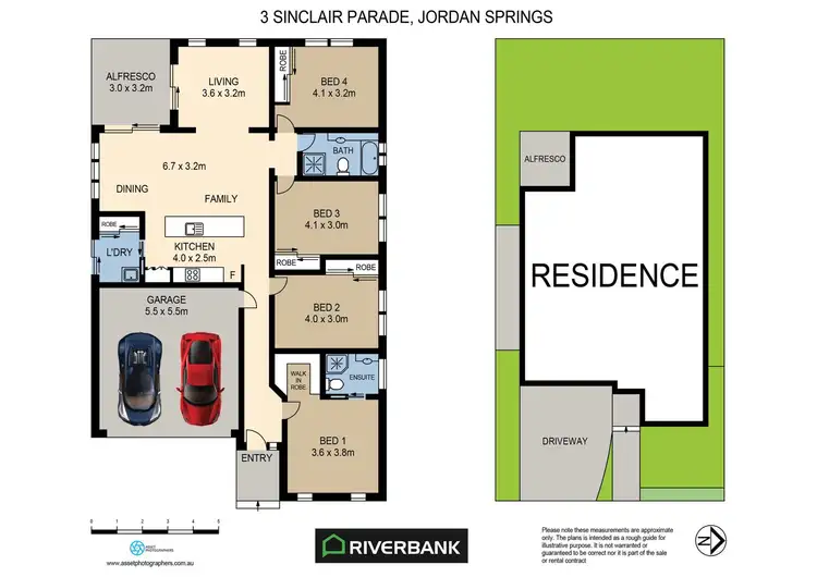Floorplan of Homely house listing, 3 Sinclair Parade, Jordan Springs NSW 2747