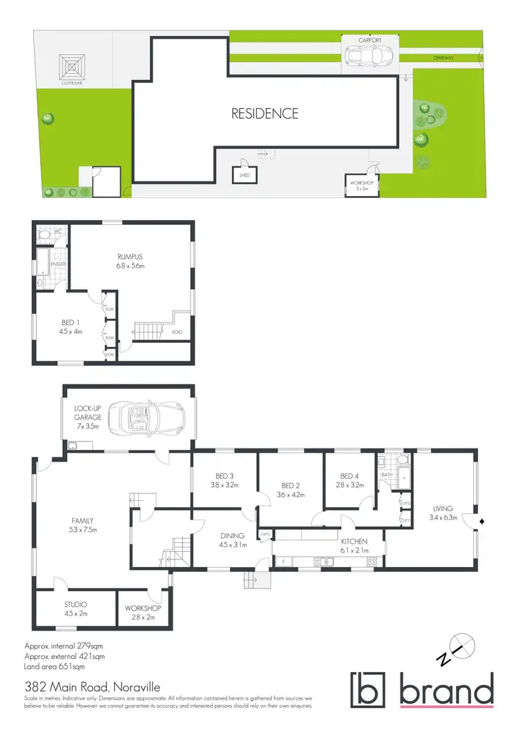Floorplan of Homely house listing, 382 Main Road, Noraville NSW 2263