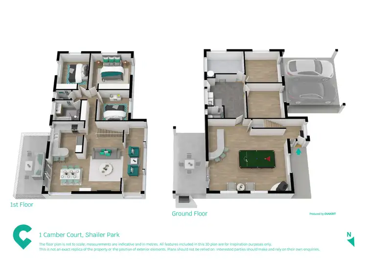 Floorplan of Homely house listing, 1 Camber Court, Shailer Park QLD 4128