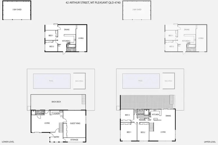 Floorplan of Homely house listing, 42 Arthur Street, Mount Pleasant QLD 4740