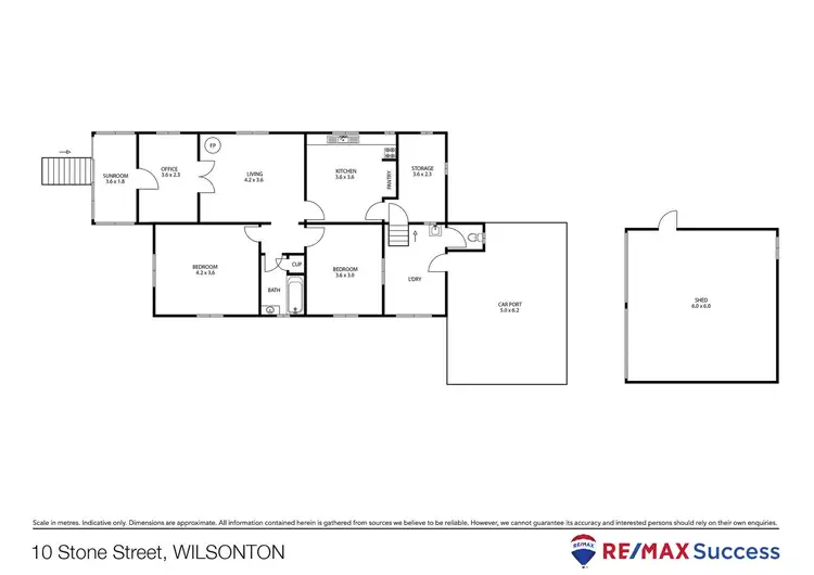 Floorplan of Homely house listing, 10 Stone Street, Wilsonton QLD 4350