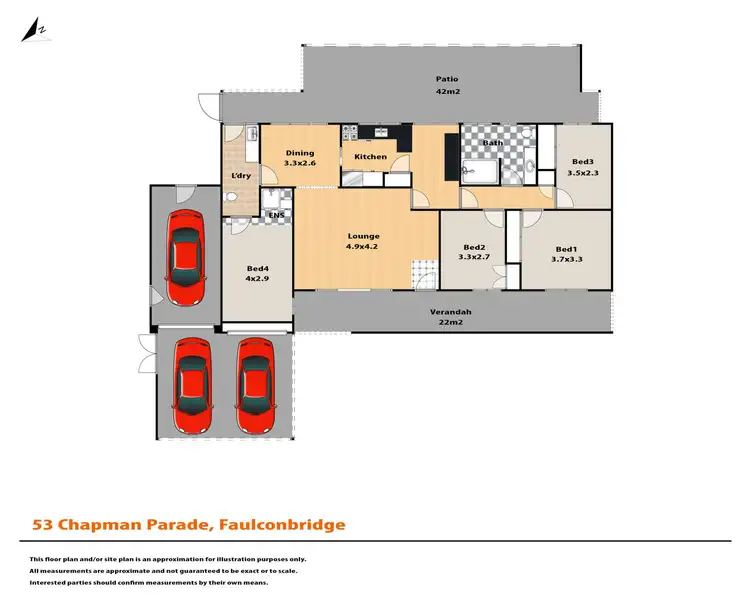 Floorplan of Homely house listing, 53 Chapman Parade, Faulconbridge NSW 2776
