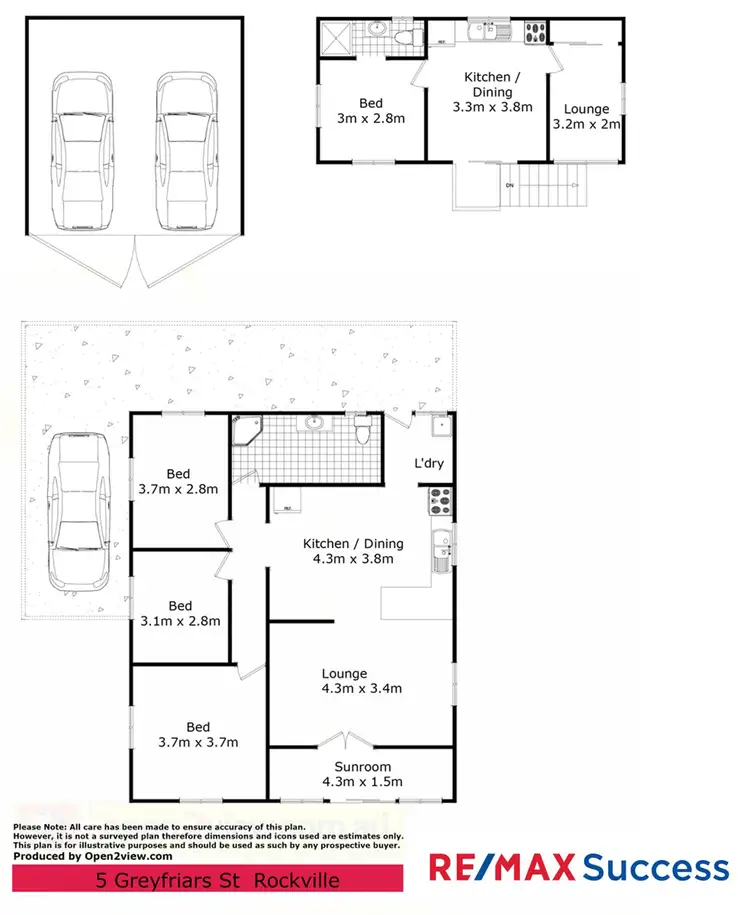 Floorplan of Homely house listing, 5 Greyfriars Street, Rockville QLD 4350