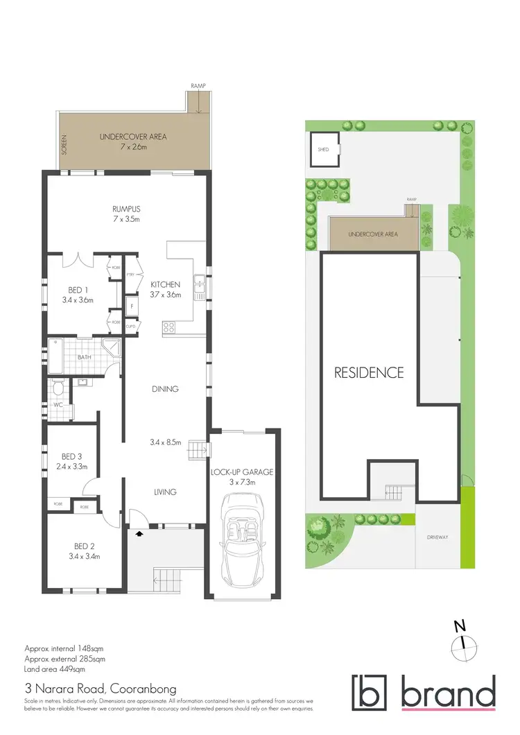 Floorplan of Homely house listing, 3 Narara Road, Cooranbong NSW 2265