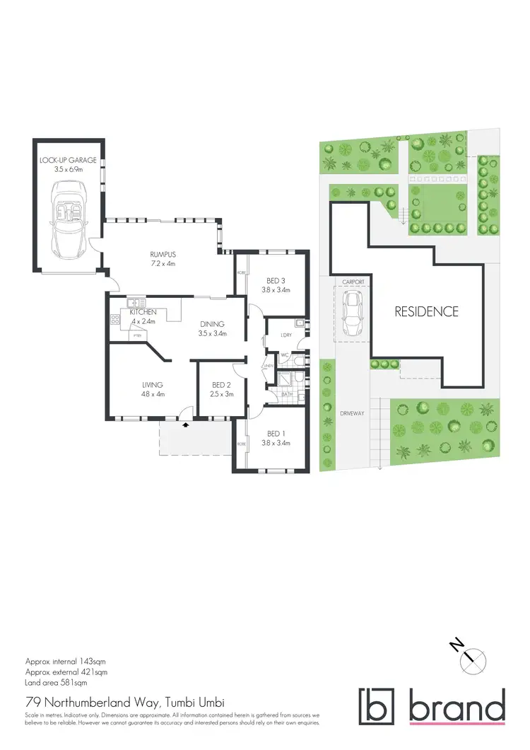Floorplan of Homely house listing, 79 Northumberland Way, Tumbi Umbi NSW 2261