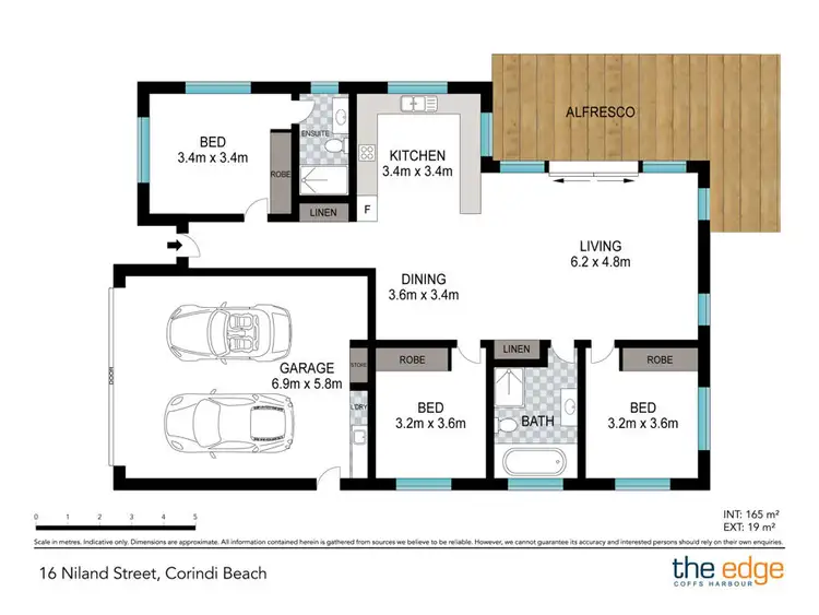 Floorplan of Homely house listing, 16 Niland Street, Corindi Beach NSW 2456