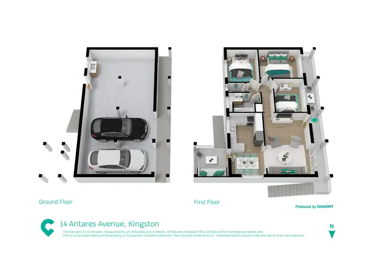 Floorplan of Homely house listing, 14 Antares Avenue, Kingston QLD 4114