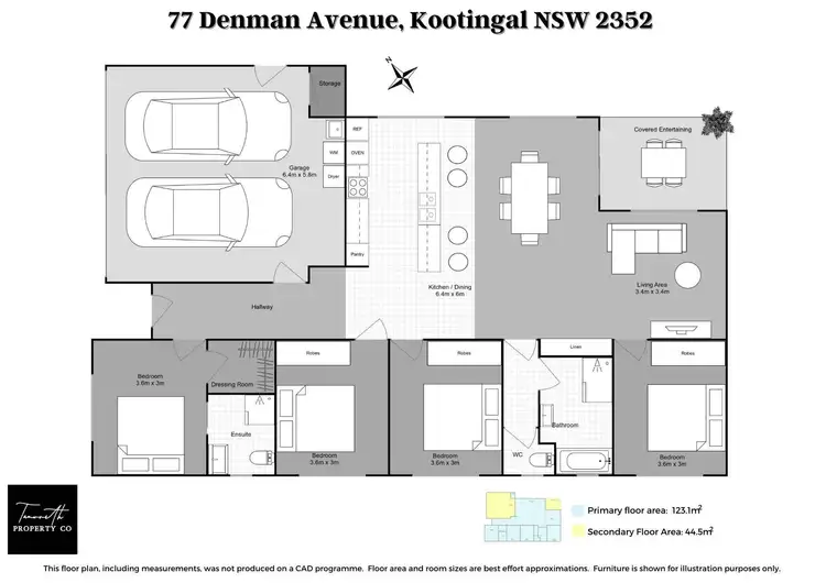 Floorplan of Homely house listing, 77 Denman Avenue, Kootingal NSW 2352