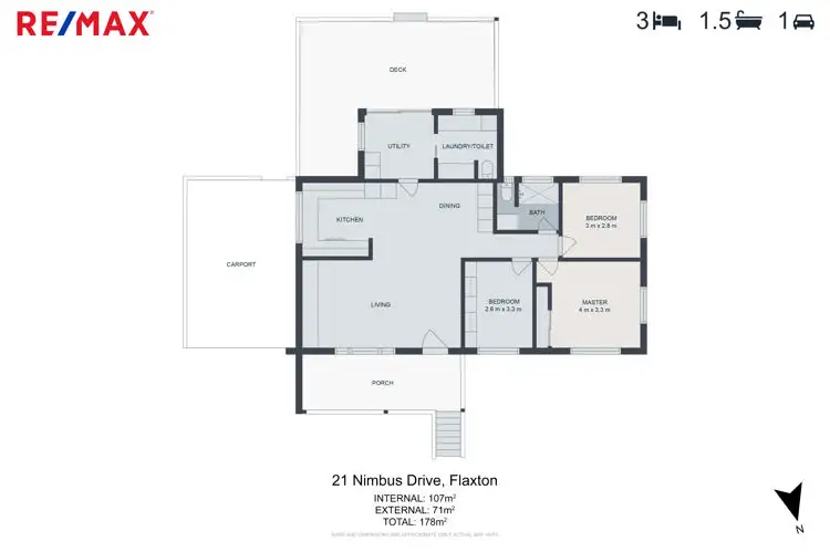 Floorplan of Homely house listing, 21 Nimbus Drive, Flaxton QLD 4560